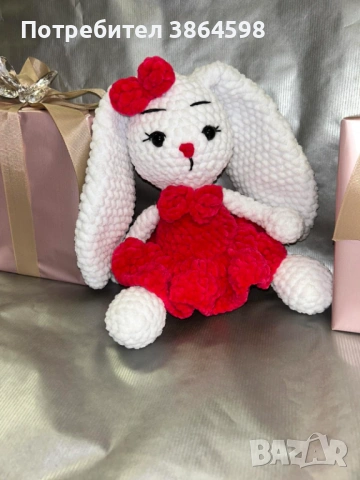Плетени играчки мече и зайчета, снимка 10 - Плюшени играчки - 53731709