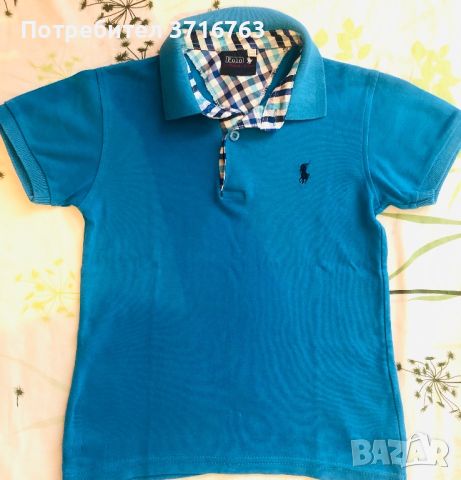 Оригинална тениска “ Polo by Ralph Lauren“ , Р-р 128, снимка 1 - Детски тениски и потници - 46115228