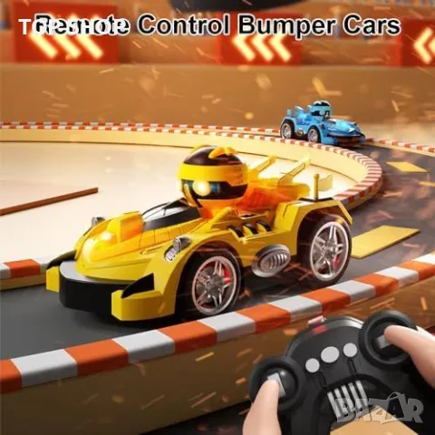 Нови 2 броя Дистанционно Управляеми Картинг Коли с Музика и Светлини, снимка 2 - Коли, камиони, мотори, писти - 49498098