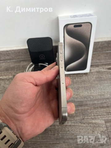 iPhone 15 Pro 128GB КАТО НОВ!!!, снимка 7 - Apple iPhone - 53999365