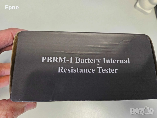 Прецизен тестер за вътрешно съпротивление на батерии (PBRM-1), снимка 4 - Други инструменти - 53639139