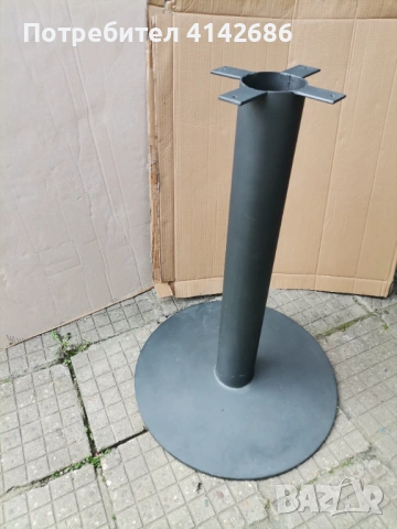 Метална основа за маса цвят антрацит, снимка 6 - Маси - 53931095