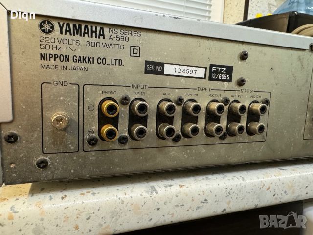 Yamaha A-560, снимка 13 - Ресийвъри, усилватели, смесителни пултове - 45736048