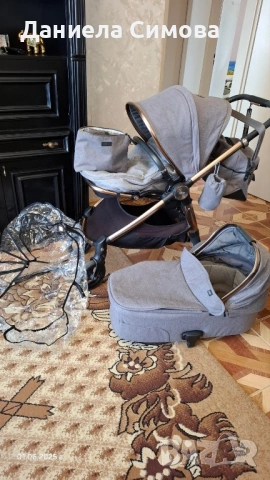 Бебешка количка Mamas & Papas Ocarro - Simply Luxe Limited, снимка 8 - Детски колички - 53849137