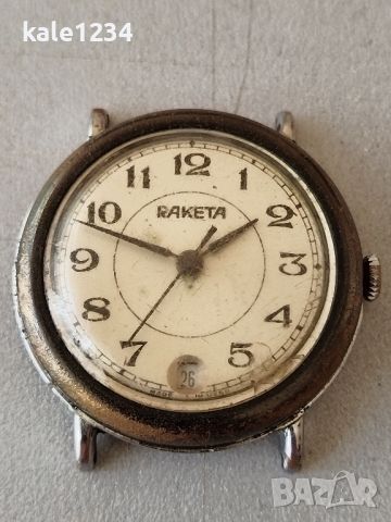 Часовник РАКЕТА. USSR. Vintage watch. Механичен механизъм. Мъжки , снимка 7 - Мъжки - 46561114