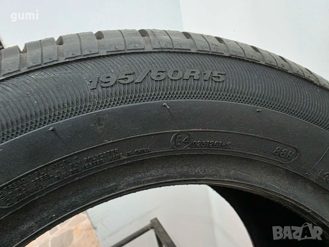 1бр летна гума 195/60/15 AVON L05074, снимка 2 - Гуми и джанти - 53763610