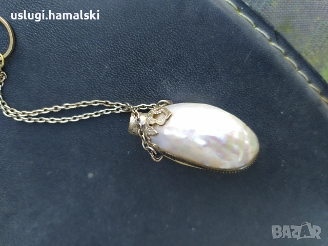 Старо шишенце от парфюм/седеф, снимка 3 - Антикварни и старинни предмети - 53664191