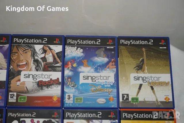 Игри за PS2 SingStar: 80's/90's/Rock Ballads/Rocks!/Singalong with Disney/EyeToy 1 2 3/Pop Idol/Buzz, снимка 3 - Игри за PlayStation - 47412552