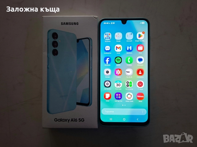 Samsung Galaxy A16 5G Dual - 4GB RAM / 128GB / 50MPx / 90Hz / 5000mAh, снимка 5 - Samsung - 52631870