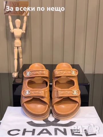 Chanel Дамски Чехли Шанел - 3 Налични Цвята Код E272, снимка 11 - Чехли - 50415283