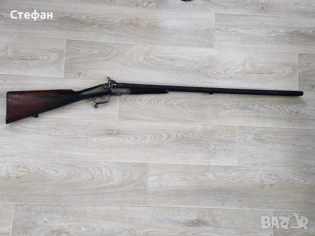 Рядка двуцевна пушка СентЕтиен., снимка 2 - Колекции - 53797835