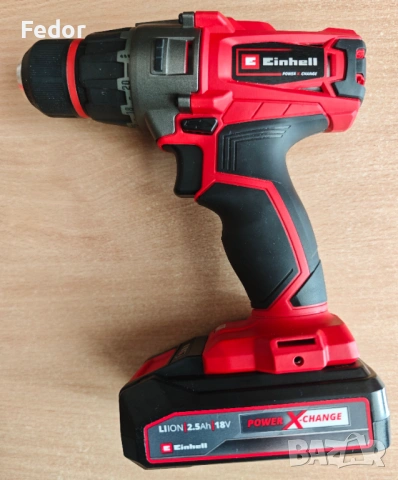Акумулаторен бормашина-винтоверт Einhell TE-CD 18/2 Li, снимка 2 - Други инструменти - 53755588