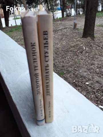 Книга Руска класика книги Златния телец и Дванайсетте стола, снимка 8 - Антикварни и старинни предмети - 53490434