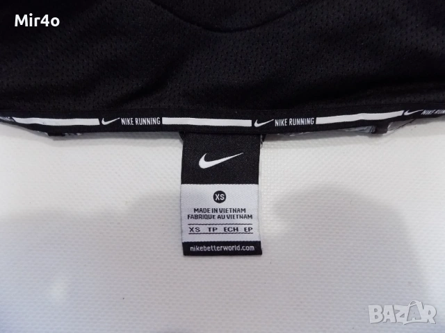 ветровка nike running горнище худи яке блуза суичър екип елек спорт фитнес крос дамска оригинал XS, снимка 5 - Спортни екипи - 48409851
