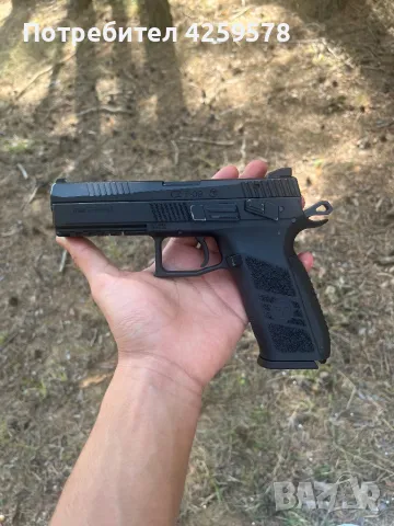 Еърсофт пистолет CZ P-09 blowback , снимка 2 - Въздушно оръжие - 48061770