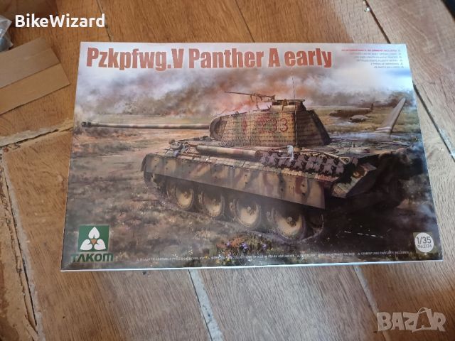 TAKOM 2174 PzKpfwg. V Panther  мащаб 1:35 WW2 за сглобяване НОВО, снимка 5 - Колекции - 46318122