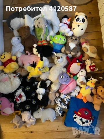 Плюшени играчки заедно или поотделно