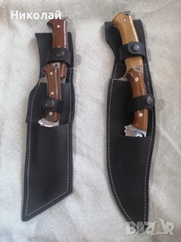 Големи двойни ножове, снимка 2 - Антикварни и старинни предмети - 50724623
