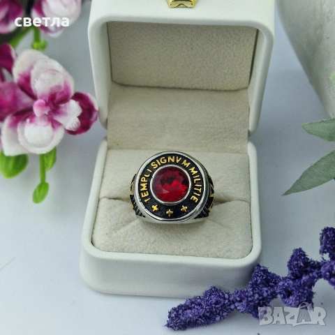 Мъжки пръстен, снимка 9 - Пръстени - 54006188