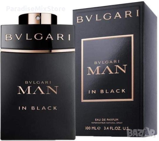 Мъжки парфюм реплика BVLGARI man in black 100 ml, снимка 1 - Мъжки парфюми - 46155874