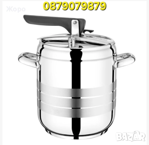 Тенджера под налягане ЕК-8А, 7 л., снимка 2 - Съдове за готвене - 52444312