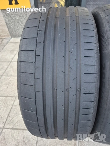 2бр.летни гуми 285/40/22 101 Y Continental SportContact 6 25г., снимка 3 - Гуми и джанти - 53526064