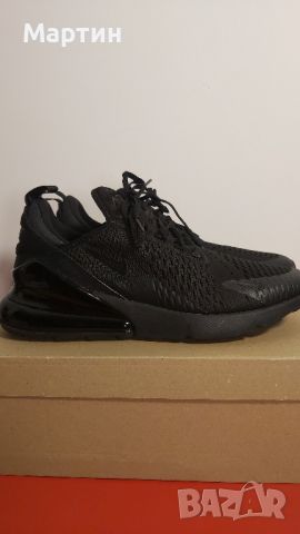 Nike Air Max 270 "Triple Black" - Номер 44, снимка 1 - Маратонки - 46337075