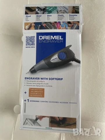 Гравьор Dremel електрически 35 W, гравиране +НОВ КОМПЛЕКТ НАКРАЙНИЦИ, снимка 3 - Инструменти за гравиране - 51202945