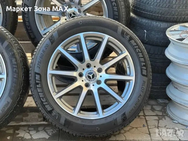 AMG джанти 20" за mercedes g-class w463 – топ състояние, снимка 7 - Гуми и джанти - 53237750