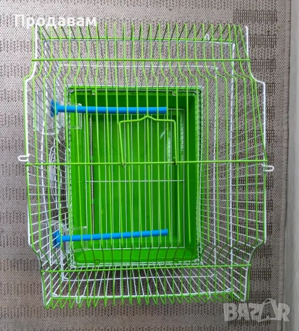 Продавам средно голяма клетка за декоративни птички, снимка 2 - За птици - 49519724
