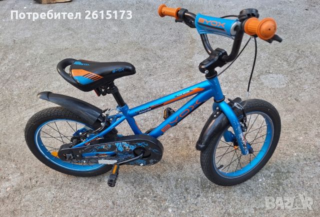 Детски велосипед byox 16, снимка 2 - Велосипеди - 45607721