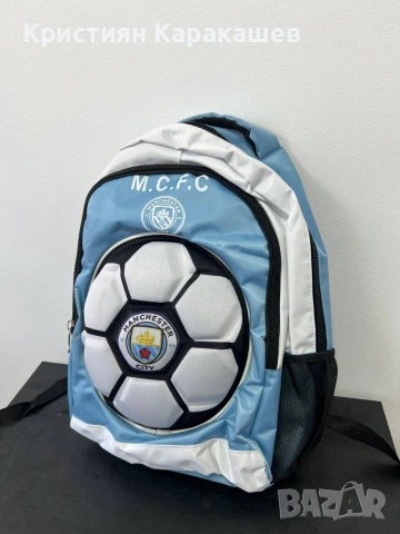 Детска раница на Manchester City, снимка 2 - Раници - 54275976