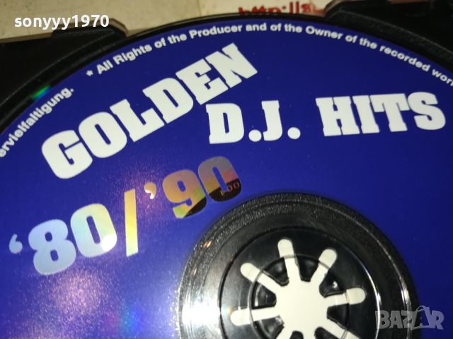 GOLDEN DJ HITS 80/90 CD 2207240943, снимка 4 - CD дискове - 46655101