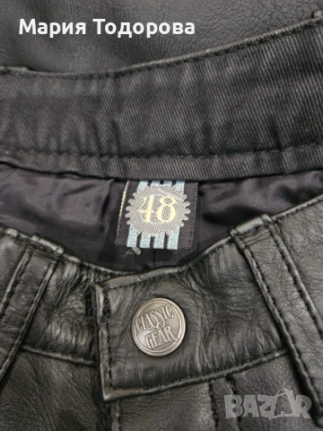 💥Дамски кожени мото панталони Hein Gericke Classic Gear, размер: M цена 40,00€, снимка 5 - Панталони - 53538048