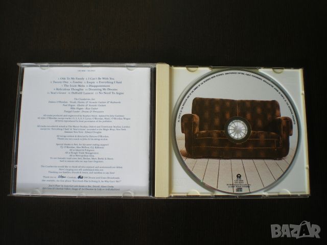 The Cranberries ‎– No Need To Argue 1994 CD, Album, снимка 2 - CD дискове - 46474303