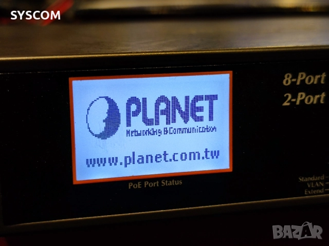 PLANET FGSD-1022VHP мрежов POE суич, снимка 2 - Суичове - 51981275