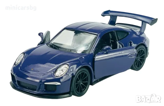 Метални колички: Porsche 911 GT3 RS Welly, снимка 4 - Колекции - 49165374