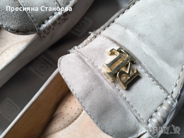 Лоуфъри Zara черни лачени , Lauren Ralph Lauren мокасини , снимка 12 - Дамски ежедневни обувки - 52042080