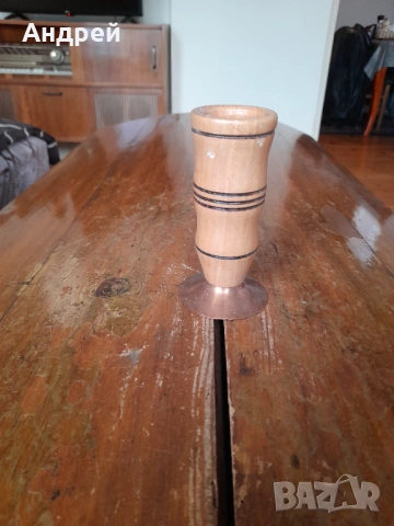 Стара дървена ваза