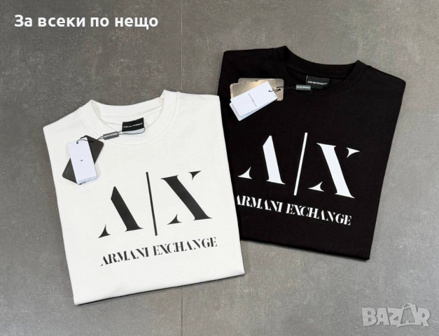 Armani Exchange Мъжка Тениска👕Мъжка Блуза С Къс Ръкав Код Mens P.264, снимка 2 - Тениски - 53922889