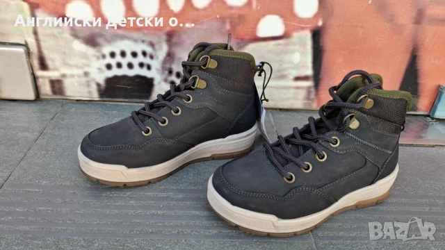 Английски кецове/боти естествена кожа Next , снимка 4 - Детски боти и ботуши - 53075887