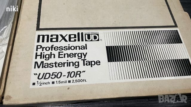 Maxell UD50-10R 1,2 inch, снимка 2 - Ресийвъри, усилватели, смесителни пултове - 45414492