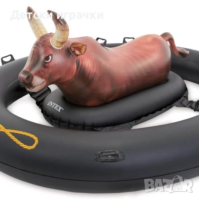 Надуваем дюшек бик за водно Родео Intex, 239 х 196 х 81 см, Inflatabull, снимка 3 - Надуваеми играчки - 51107857