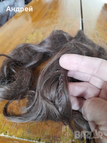 Стара естествена коса #6, снимка 4 - Други ценни предмети - 54174370