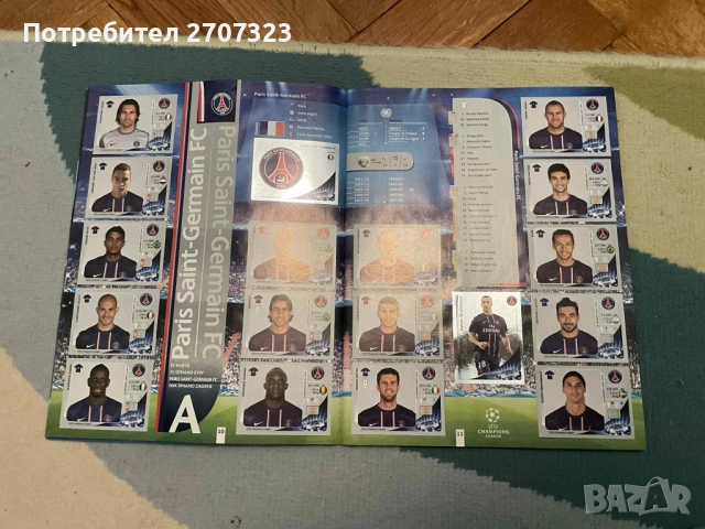 Албум Панини Шампионска Лига 2012/13 - 100% попълнен, снимка 2 - Списания и комикси - 51473793