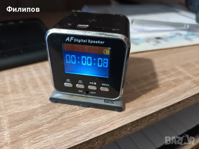 мини тонколонка фм радио/юсб плейър с дисплей, снимка 1 - Bluetooth тонколони - 47567633