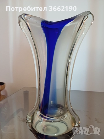 Висока ваза Мурано, снимка 3 - Вази - 52868973