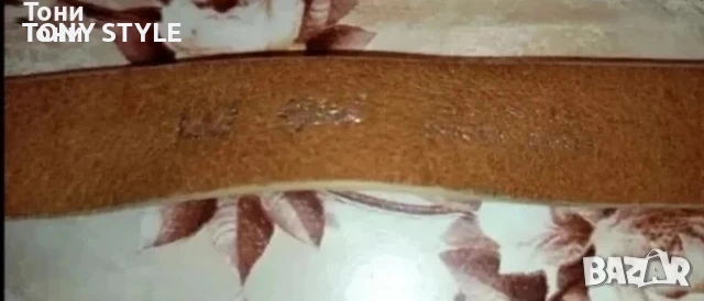 Нов Италиански Дамски Колан Изцяло от Естествена Кожа 100см., снимка 3 - Колани - 51696776