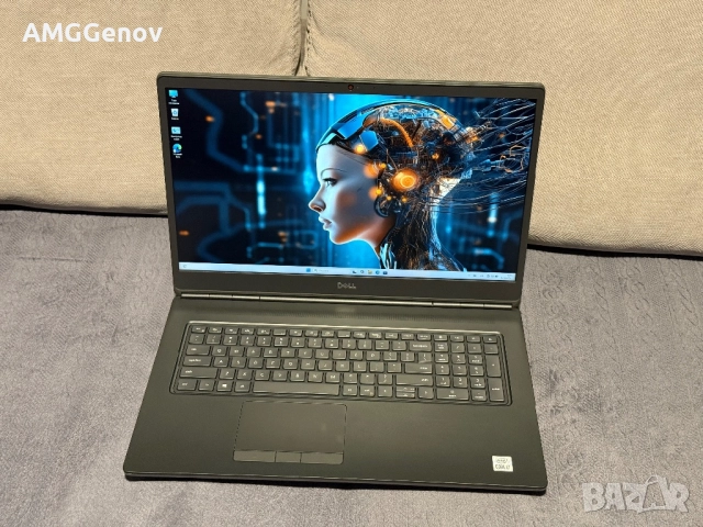 17.3’FHD IPS/RTX 4000 8GB/Dell Precision 7750/i7-10750H/32GB/512GB, снимка 2 - Лаптопи за работа - 52295509
