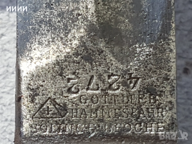 Щик нож Маузер К 98 SOLINGEN , снимка 5 - Антикварни и старинни предмети - 53124779